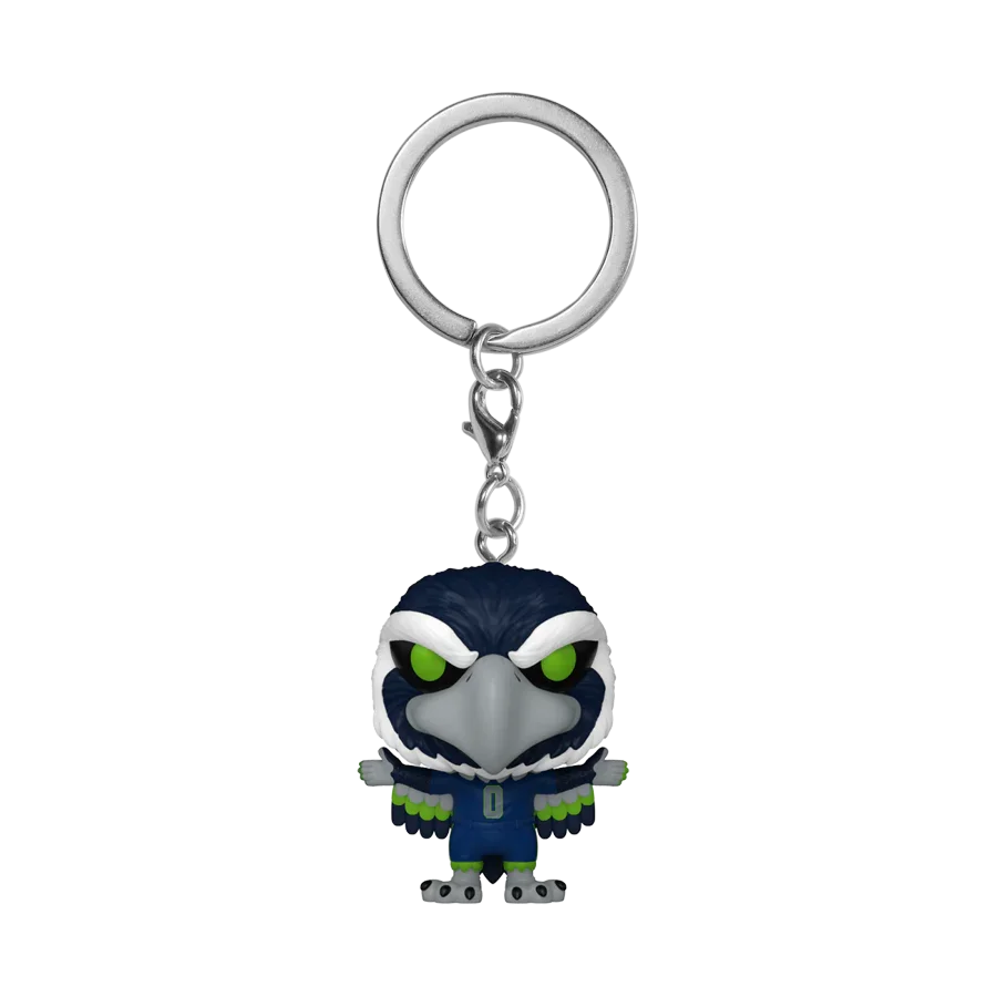 FUN89133 NFL: Mascots - Seattle Seahawks Blitz Pop! Keychain - Funko - Titan Pop Culture