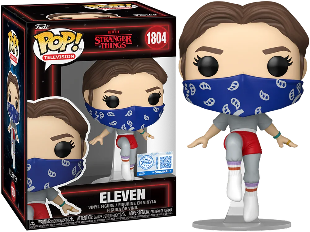 Stranger Things - Eleven with Bandana (Floating) US Exclusive Pop! Vinyl [RS]