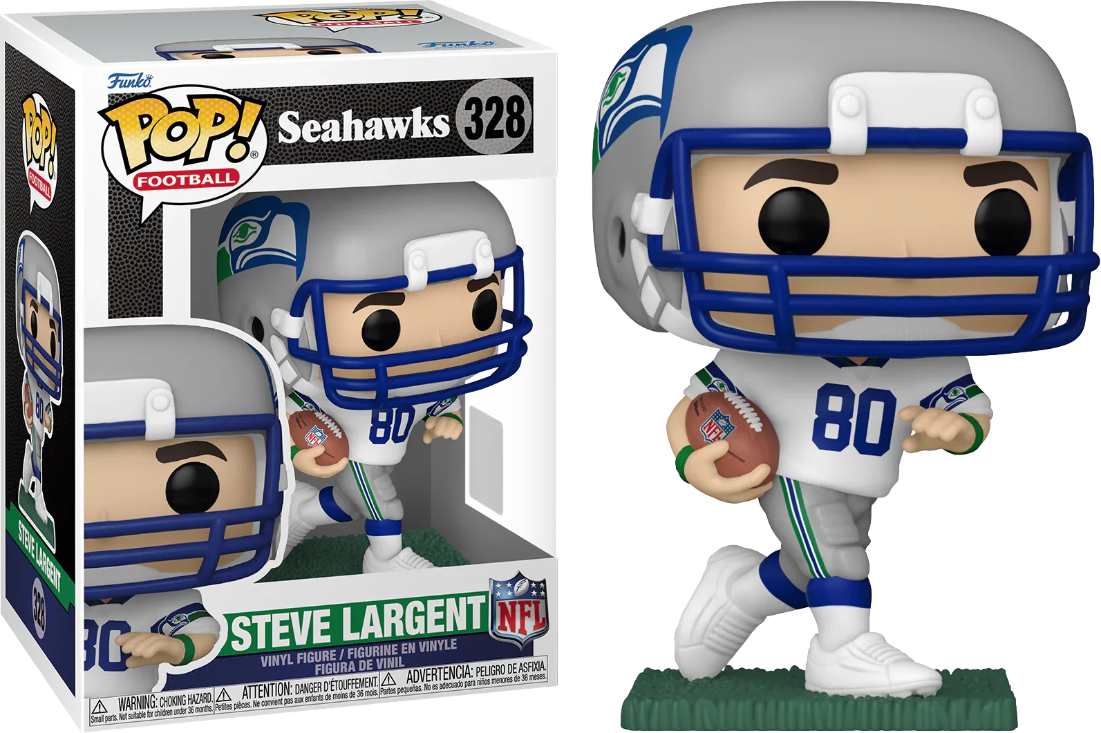 FUN89150 NFL: Seahawks - Steve Largent (Home) Pop! Vinyl - Funko - Titan Pop Culture