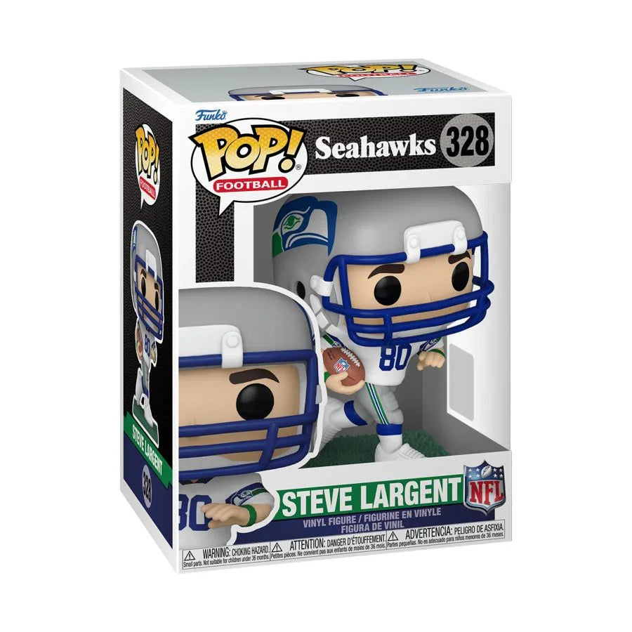 FUN89150 NFL: Seahawks - Steve Largent (Home) Pop! Vinyl - Funko - Titan Pop Culture