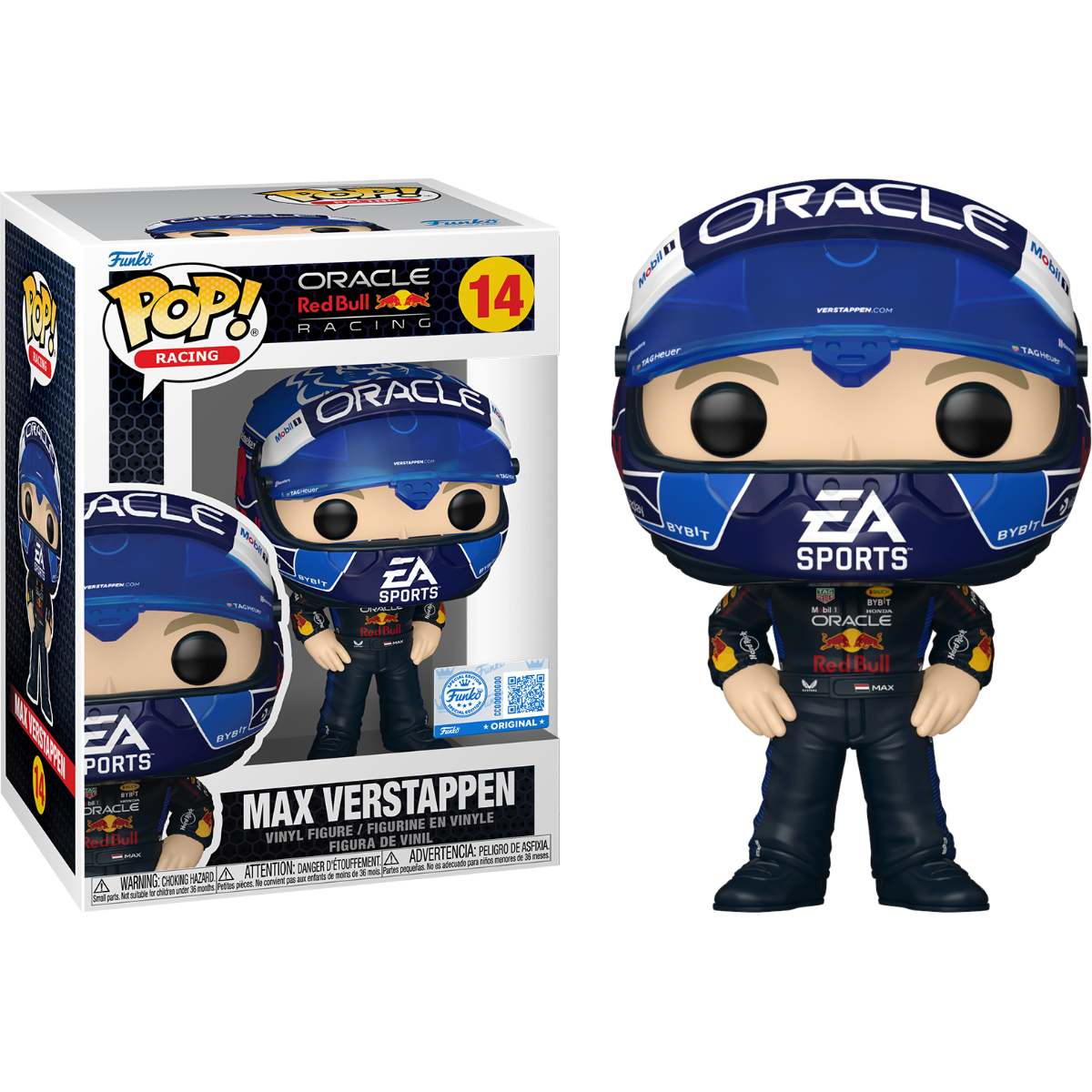 Formula 1 - Max Verstappen with USA Helmet US Exclusive Pop! Vinyl [RS]
