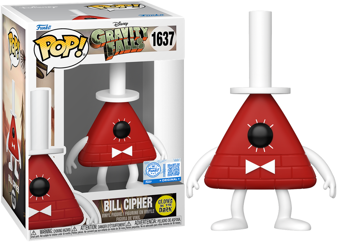 Gravity Falls - Bill, vinilo pop luminoso exclusivo de EE. UU. [RS]