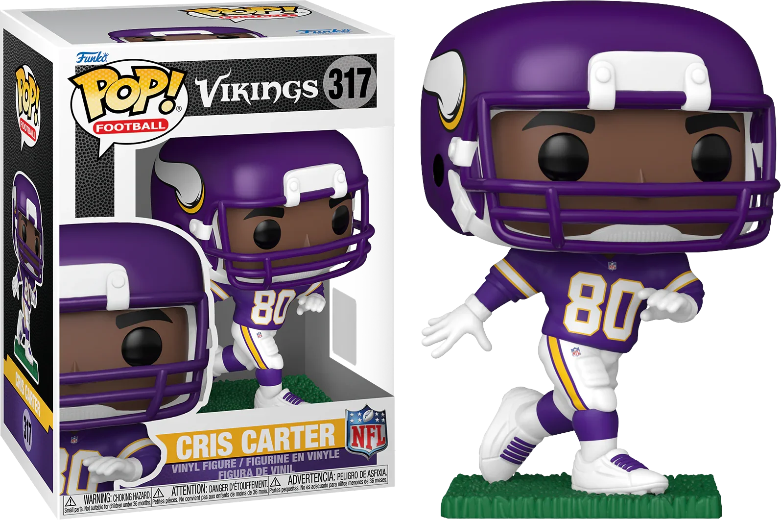 FUN89354 NFL: Legends - Cris Carter (Vikings) Pop! Vinyl - Funko - Titan Pop Culture