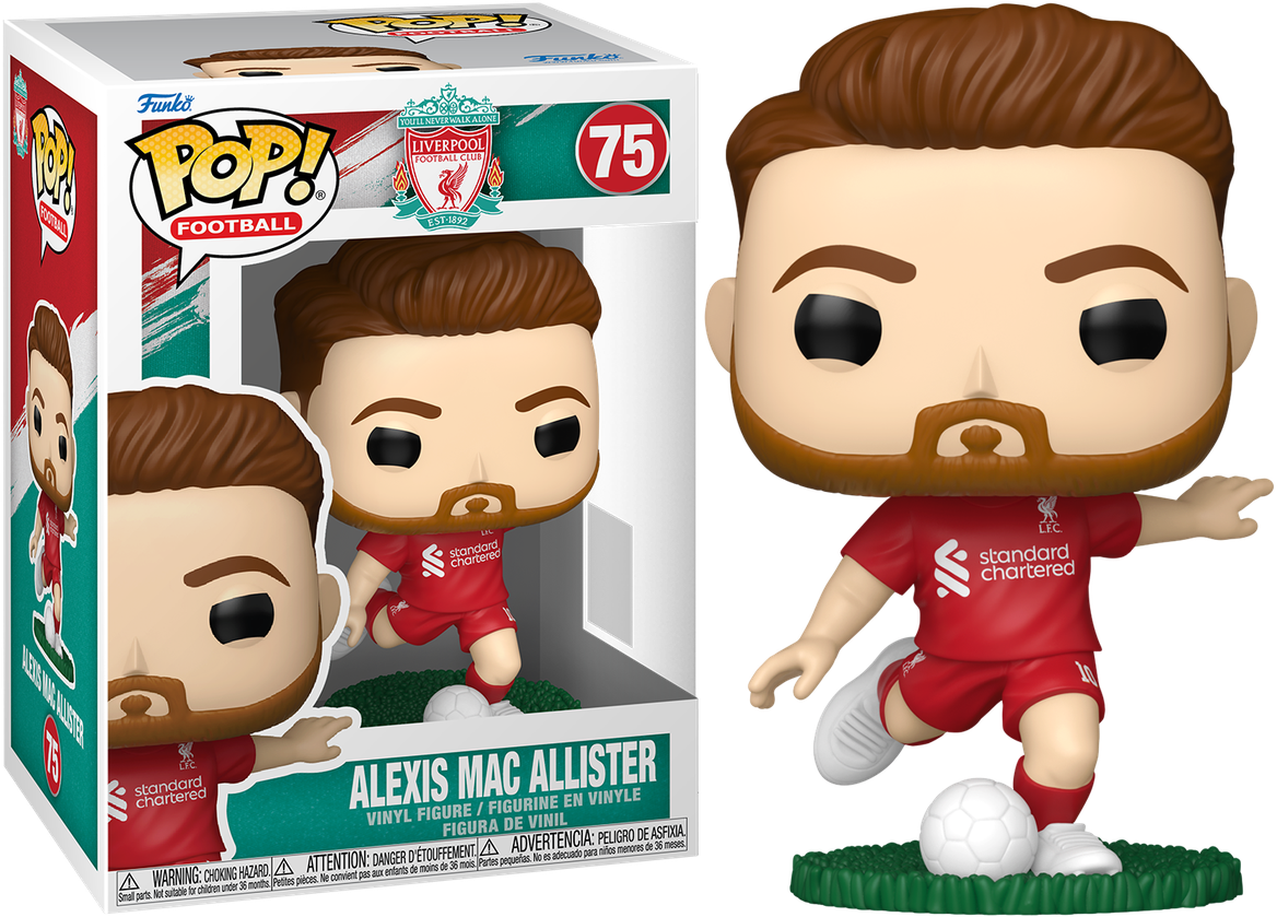 Football: Liverpool - Alexis Mac Allister Pop! Vinyl