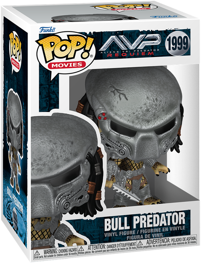 Alien Vs Predator: Requiem - Bull Predator Pop! Vinyl