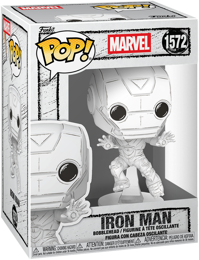 Marvel: Bocetos - Iron Man Pop! Vinyl