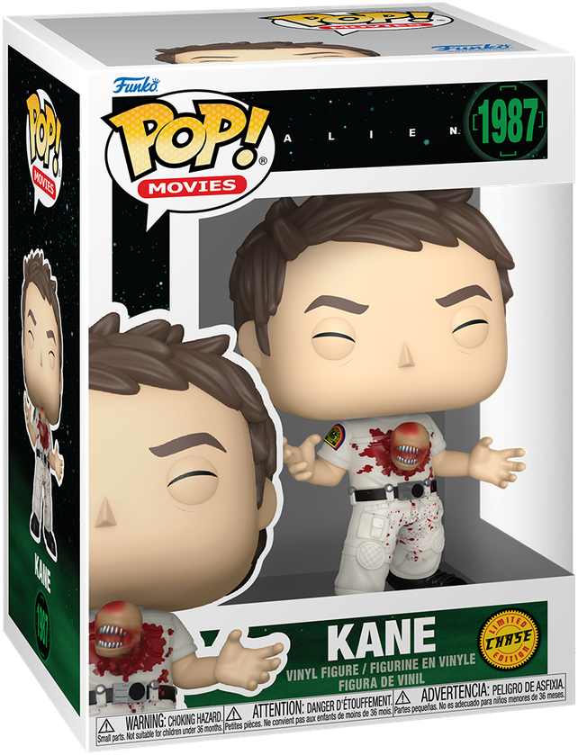 Alien - Kane con Facehugger Pop! Vinyl - Paquete Chase