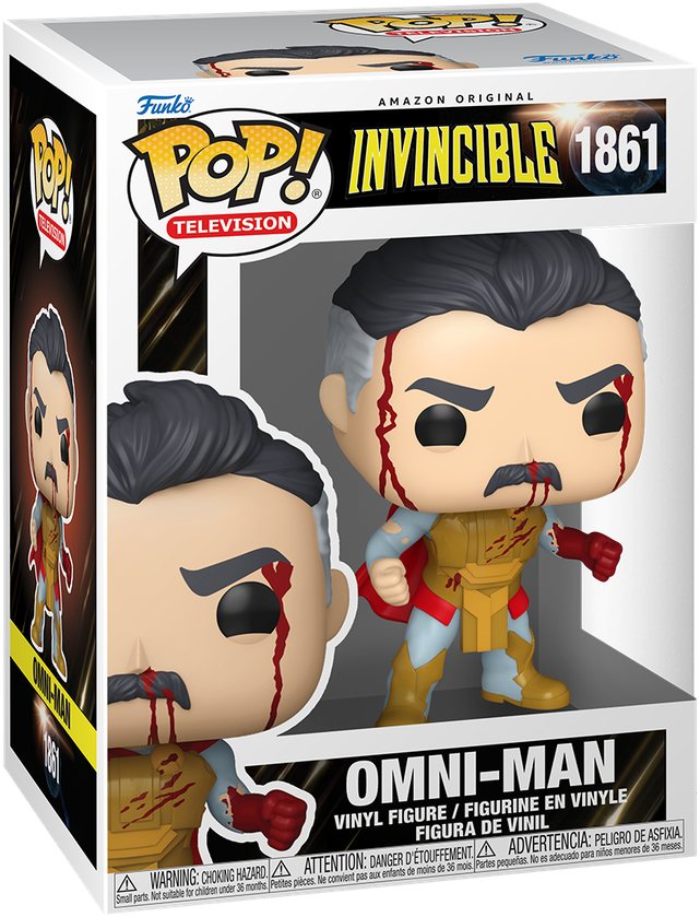 Invincible - Omni-Man (Dañado por la batalla) ¡Pop! Vinilo