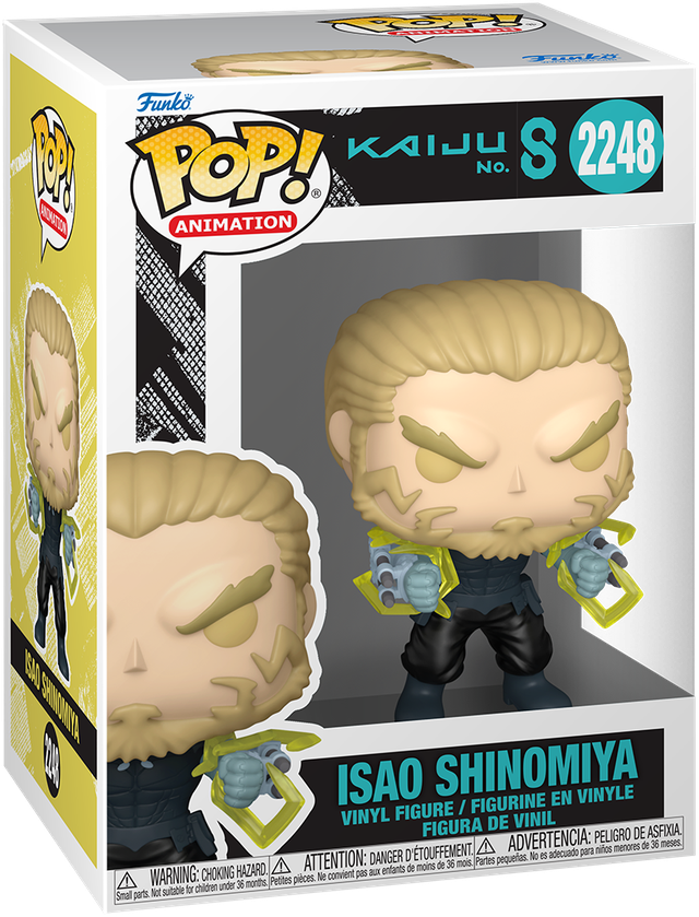Kaiju No.8 - Isao Shinomiya Pop! Vinyl
