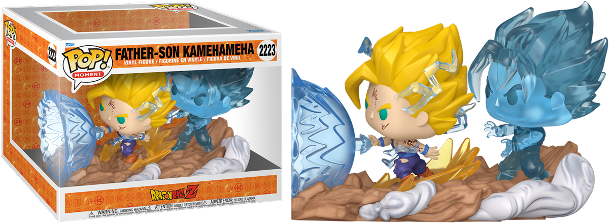 Dragon Ball Z - Father-Son Kamehameha Build-A-Scene Pop! Moment