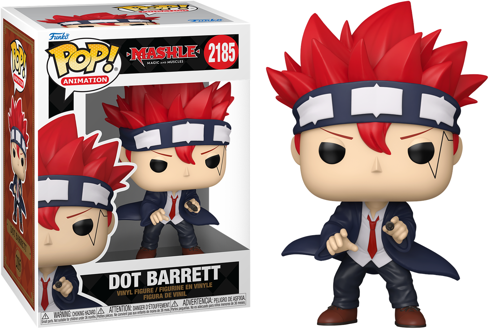 Mashle: Magic & Muscles - Dot Barrett (with chase) Pop! Vinyl