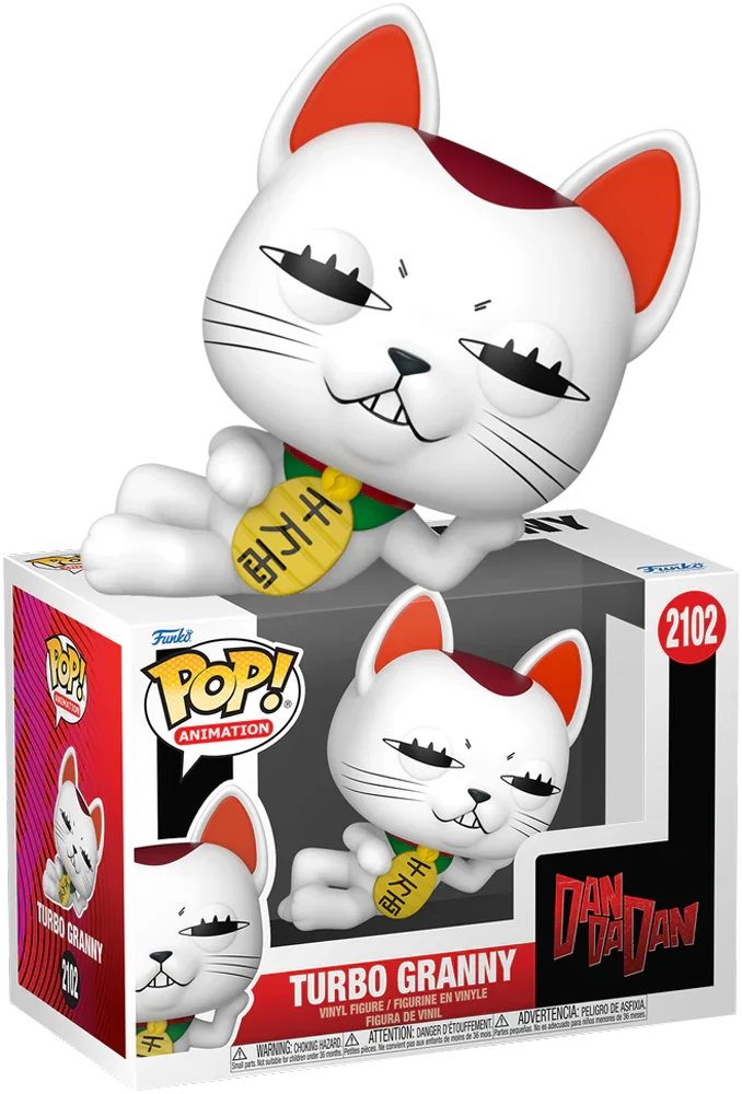 FUN90665 Dan Da Dan - Turbo Granny Cat Pop! Vinyl - Funko - Titan Pop Culture