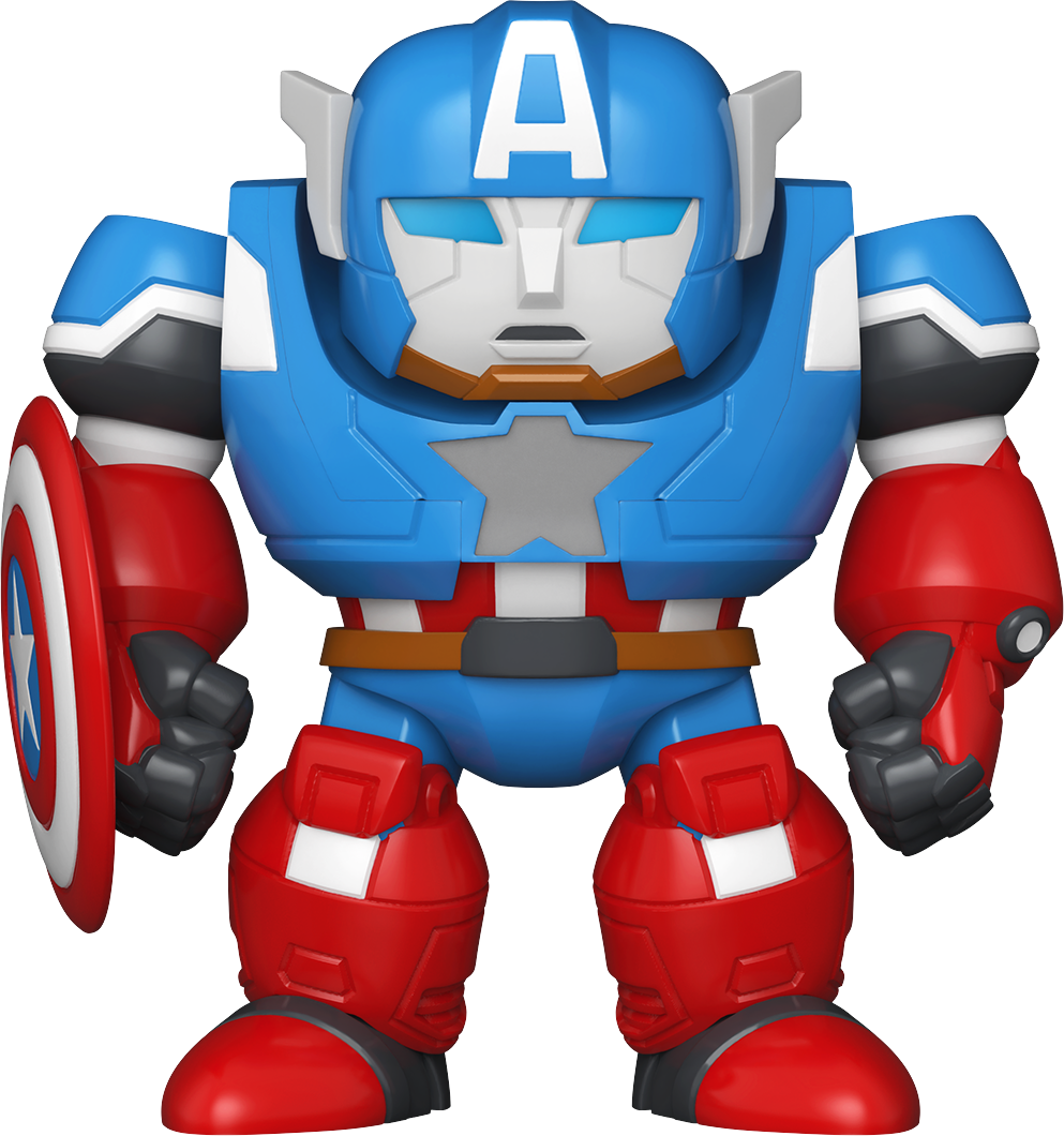 What If...? - Captain America Mech with Captain America Bitty Pop! Bot Vinyl