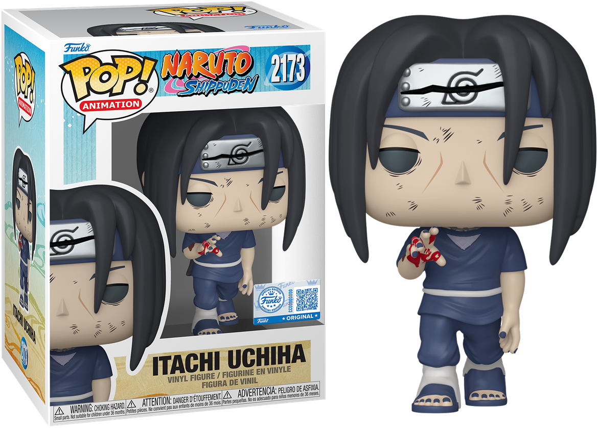 Naruto: Shippuden - Itachi Uchiha (Adiós) Vinilo Pop! Exclusivo para EE. UU. [RS]