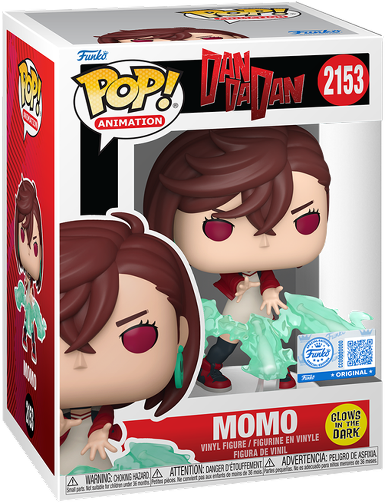 Dan Da Dan - Momo US Exclusive Glow Pop! Vinyl [RS]
