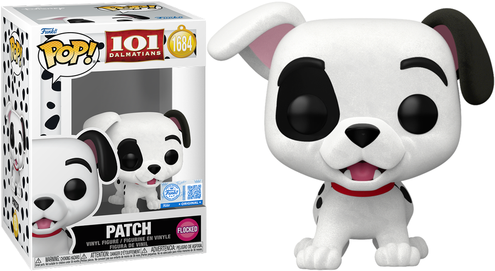 101 Dalmatians (1961) - Patch US Exclusive Flocked Pop! Vinyl [RS]