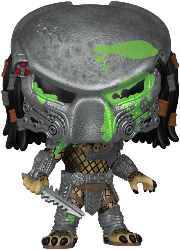 Alien Vs Predator: Requiem - Bull Predator (Battle Damaged) US Exclusive Glow Pop! Vinyl [RS]