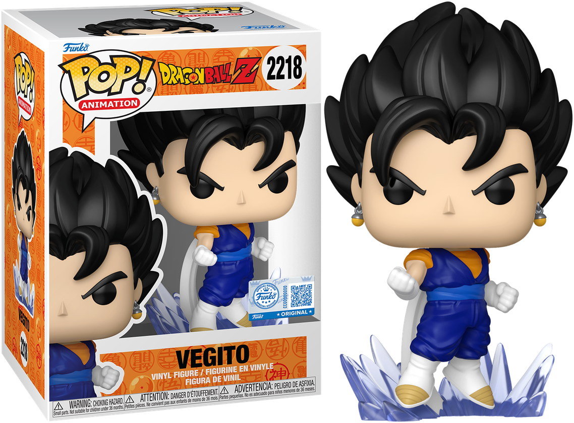 Dragon Ball Z - Vegito US Exclusive Pop! Vinyl - Chase Bundle [RS]