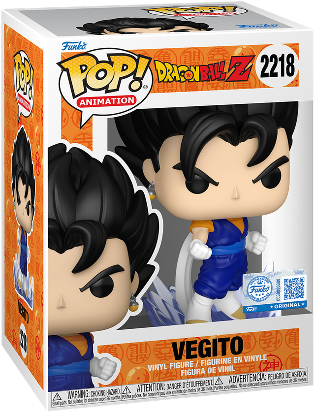 Dragon Ball Z - Vegito US Exclusive (with chase) Pop! Vinyl [RS]