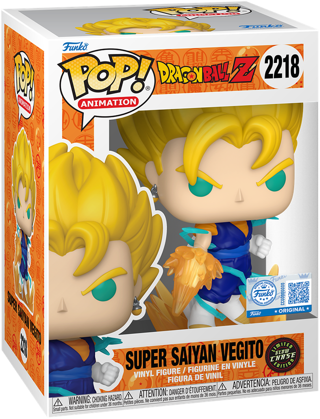 Dragon Ball Z - Vegito US Exclusive (with chase) Pop! Vinyl [RS]