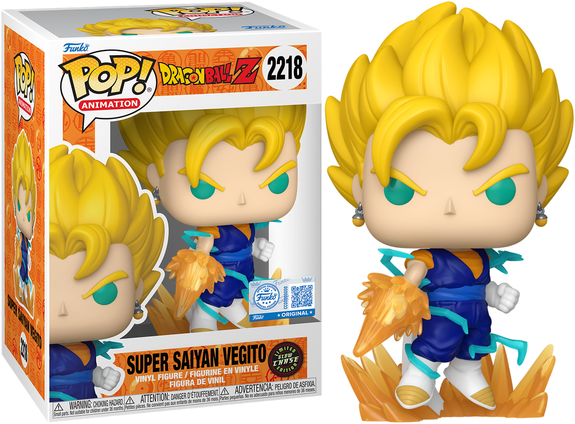 Dragon Ball Z - Vegito US Exclusive Pop! Vinyl - Chase Bundle [RS]