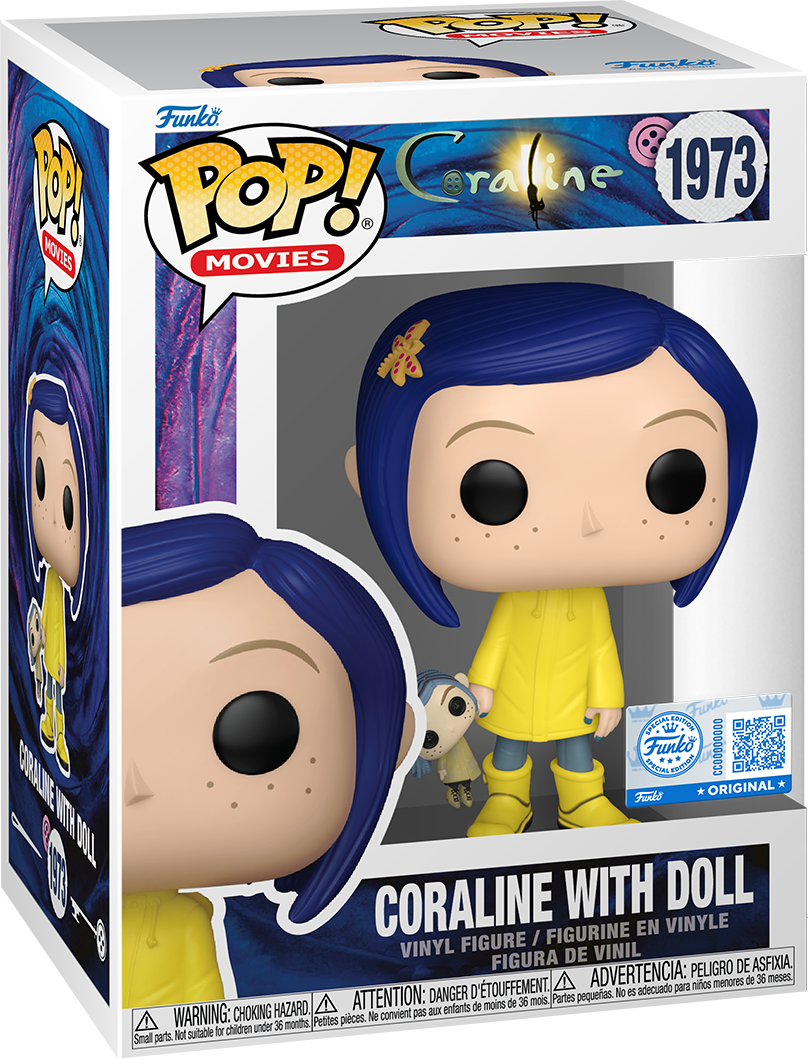 Coraline - Coraline with Doll US Exclusive Pop! Vinyl [RS]