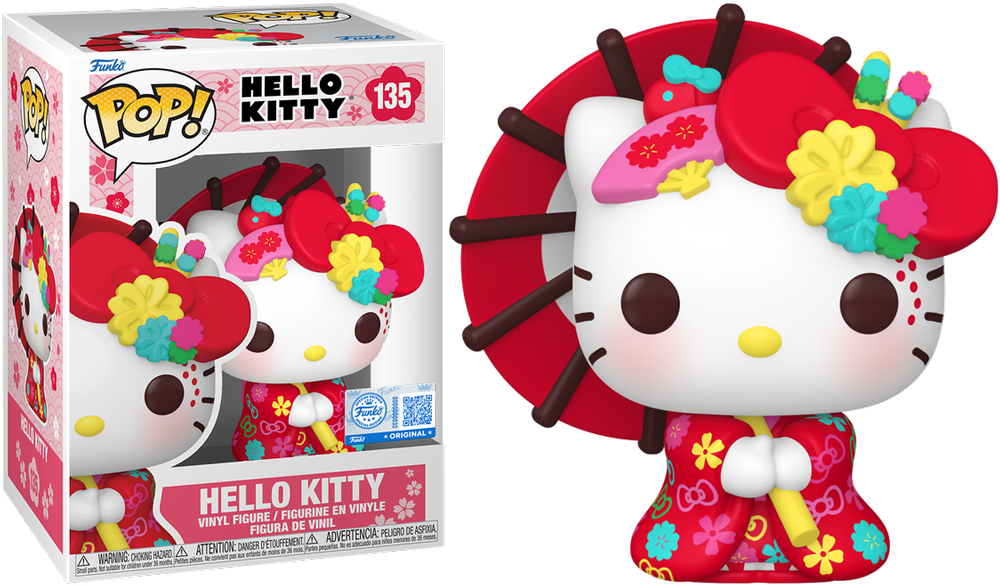 Hello Kitty - Hello Kitty (Kimono) US Exclusive Pop! Vinyl [RS]