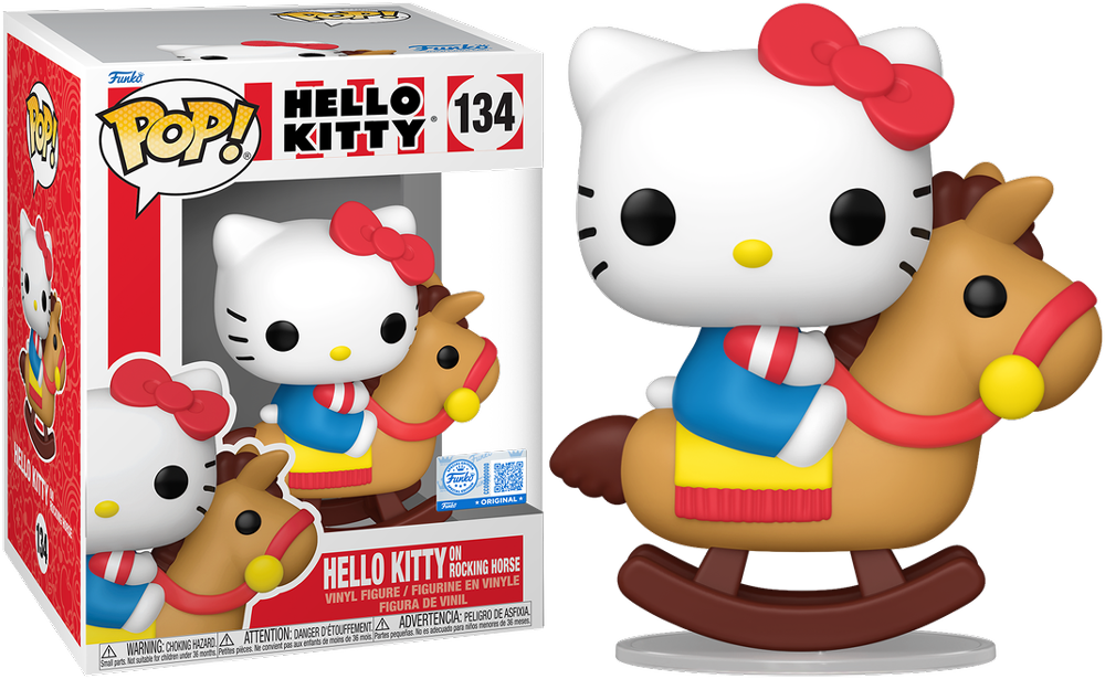 Hello Kitty - Hello Kitty on Rocking Horse US Exclusive Pop! Premium [RS]