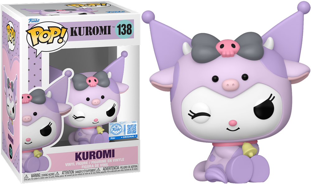 Hello Kitty - Kuromi (Cow Cosplay) US Exclusive Pop! Vinyl [RS]