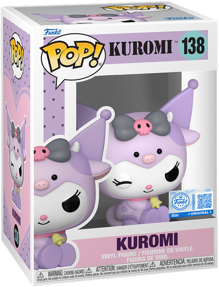 Hello Kitty - Kuromi (Cow Cosplay) US Exclusive Pop! Vinyl [RS]