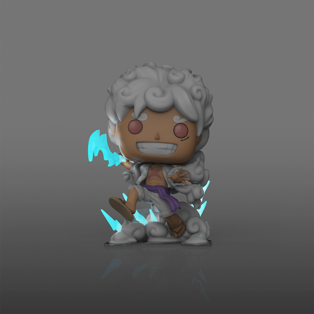 One Piece - Luffy Gear 5 - Vinilo Glow Pop! exclusivo para EE. UU. [RS]