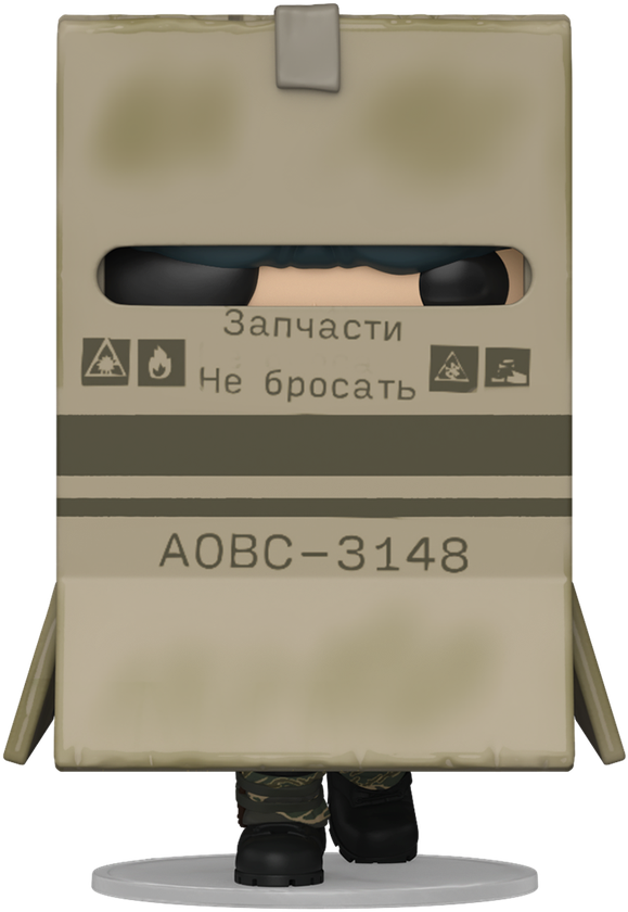 Metal Gear Solid 3: Snake Eater - Figura de vinilo Pop! de Snake in Box [RS]