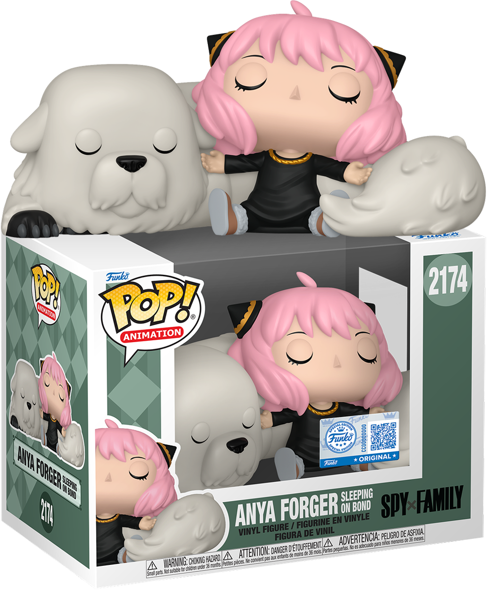Spy x Family - Anya Sleeping on Bond US Exclusive Pop! Premium [RS]