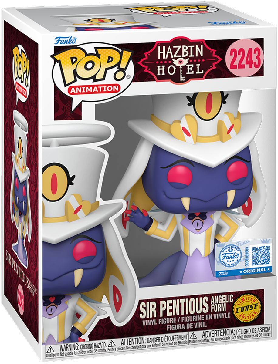 Hazbin Hotel - Sir Pentious US Exclusive Pop! Vinyl - Chase Bundle [RS]