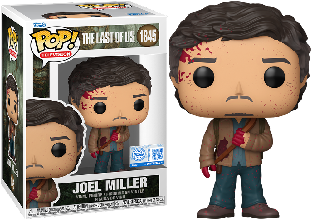 The Last of Us (TV) - Joel Miller (Battle Damaged) US Exclusive Pop! Vinyl [RS]