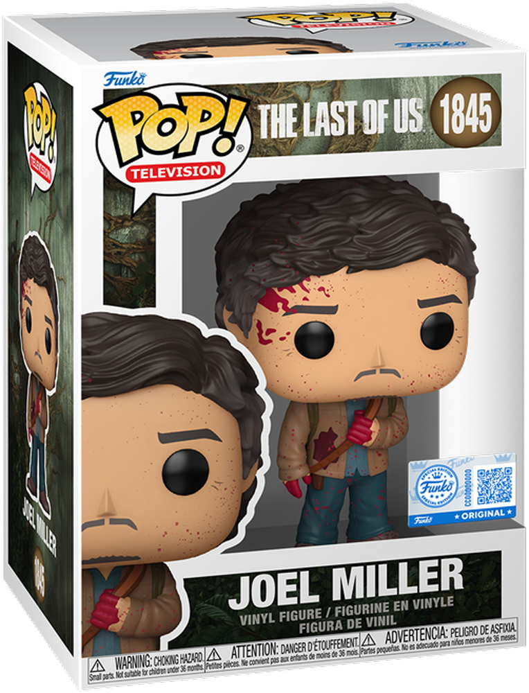 The Last of Us (TV) - Joel Miller (Battle Damaged) US Exclusive Pop! Vinyl [RS]