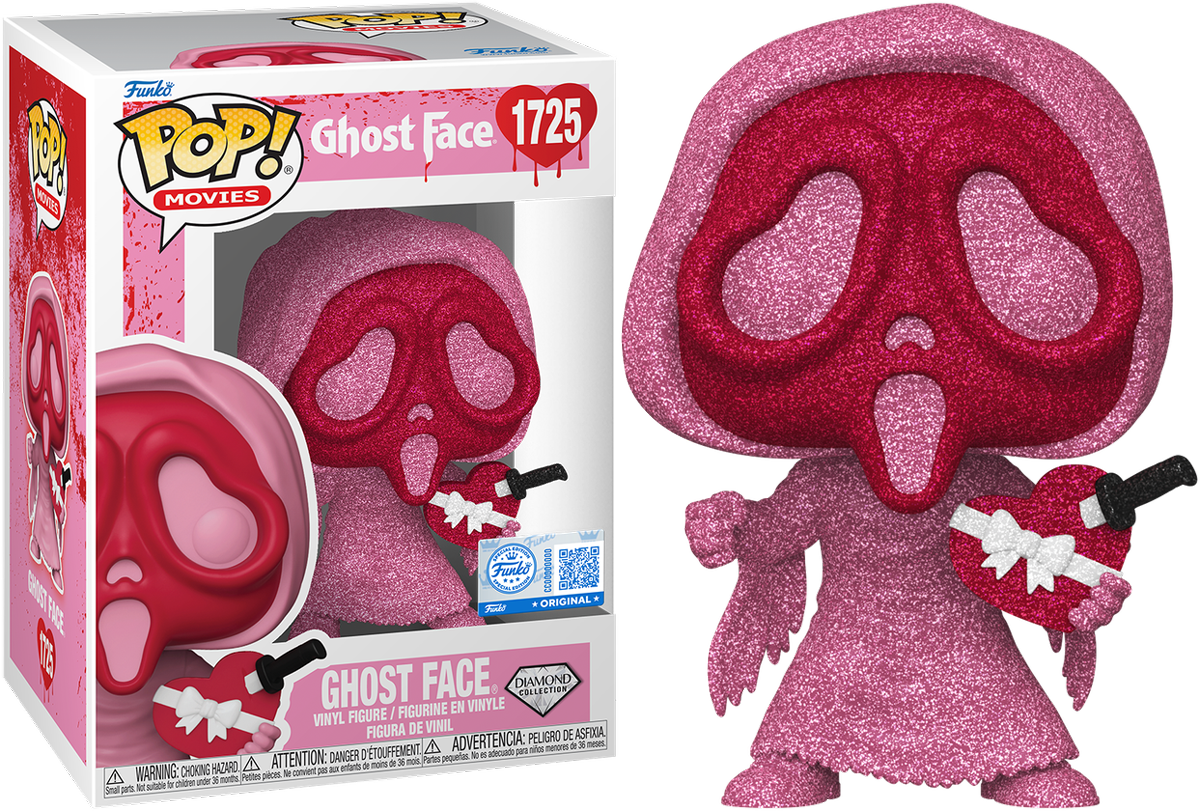 Ghost Face - Ghost Face (Valentines) US Exclusive Diamond Glitter Pop! Vinyl [RS]