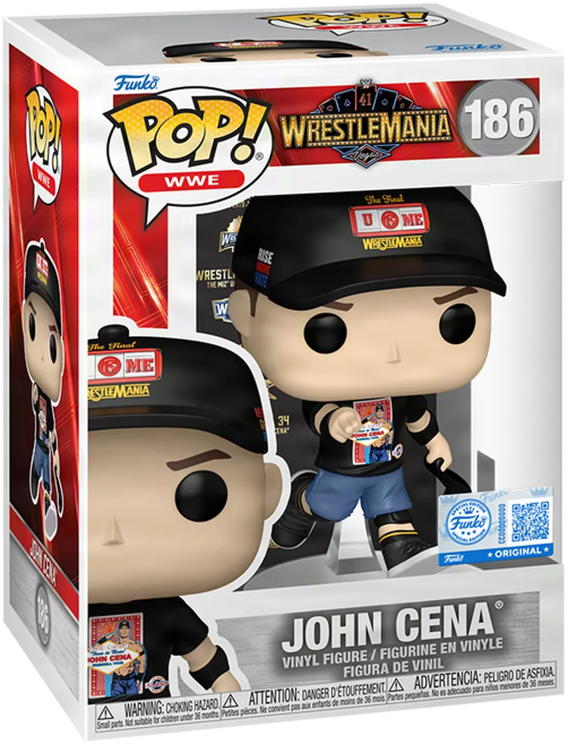 FUN92311 WWE - John Cena (WrestleMania 41) Pop! Vinyl [RS] - Funko - Titan Pop Culture