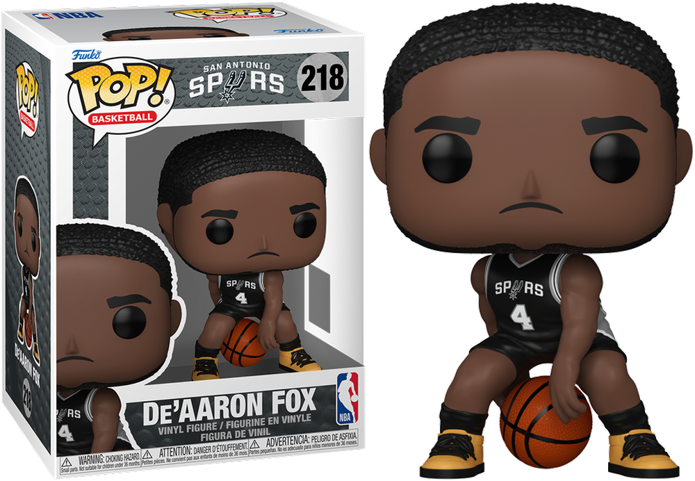NBA: Spurs - De'Aaron Fox Pop! Vinyl
