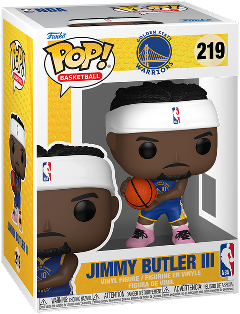 NBA: Warriors - Jimmy Butler III - Vinilo Pop!