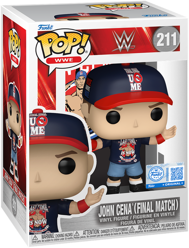 WWE - John Cena (Combate final) ¡Pop! Vinilo