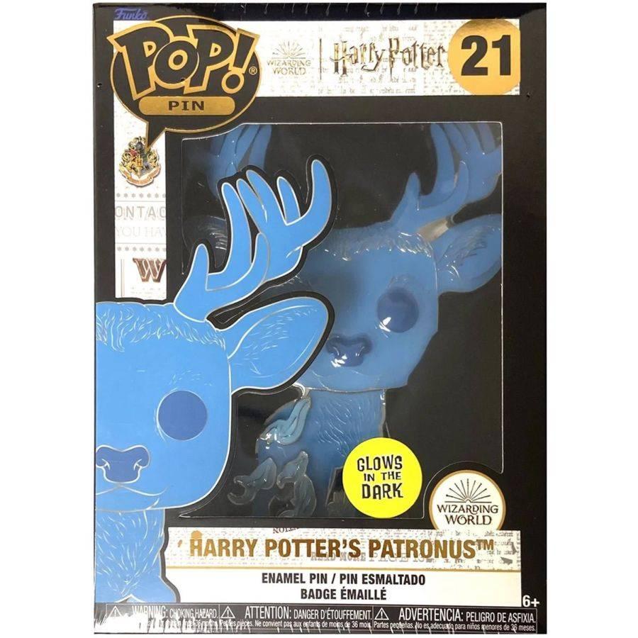 FUNHPPP0026 Harry Potter - Patronus Harry Pop! Enamel Pin - Funko - Titan Pop Culture