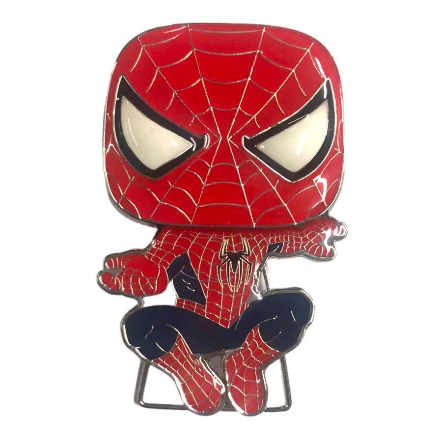 FUNMVPP0086 Spider-Man: No Way Home - Friendly Neighbourhood Spider-Man 4" Pop! Pin - Funko - Titan Pop Culture