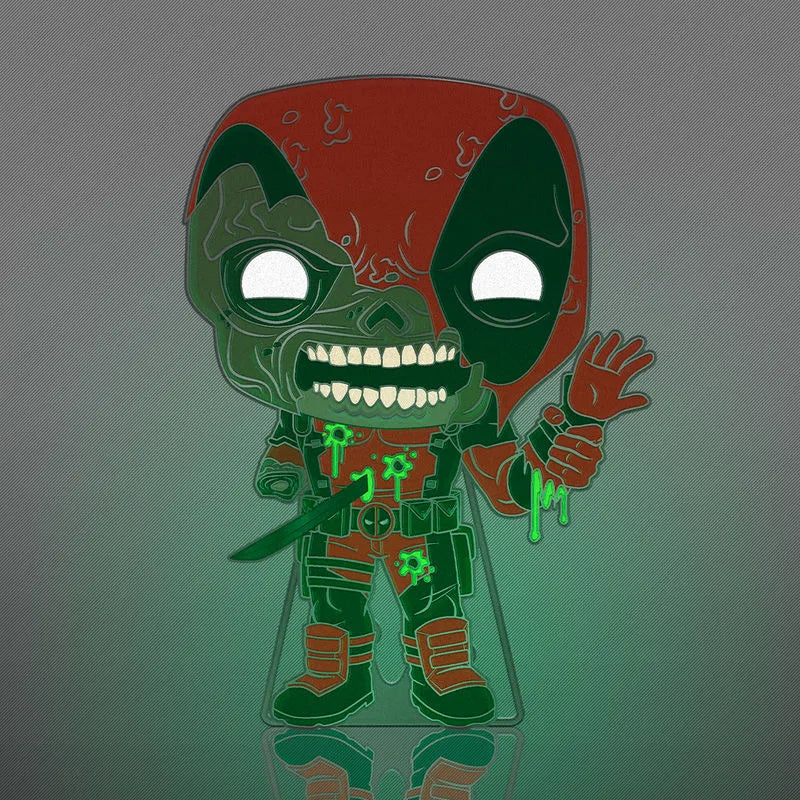 Marvel Comics - Zombie Deadpool 4" Pop! Pin