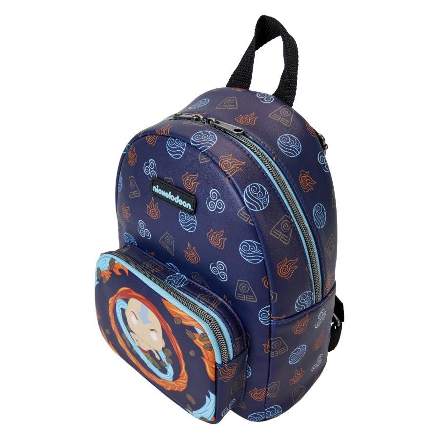 FUNNICBK0081 Avatar the Last Airbender - Aang Elements Mini Backpack - Loungefly - Titan Pop Culture