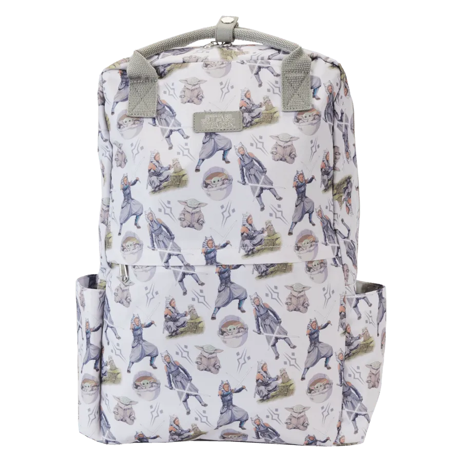 FUNSTBK0424 Star Wars - Ahsoka All Over Print Nylon Backpack - Loungefly - Titan Pop Culture
