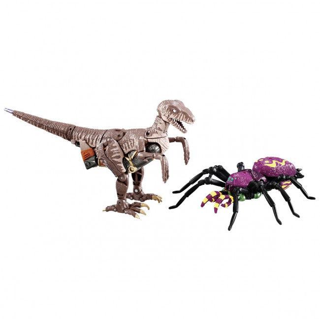 25887 Transformers Takara Tomy: Beast Wars - Dinobot vs. Predacon Tarantulas 2-Pack (BWVS-06) - Hasbro - Titan Pop Culture