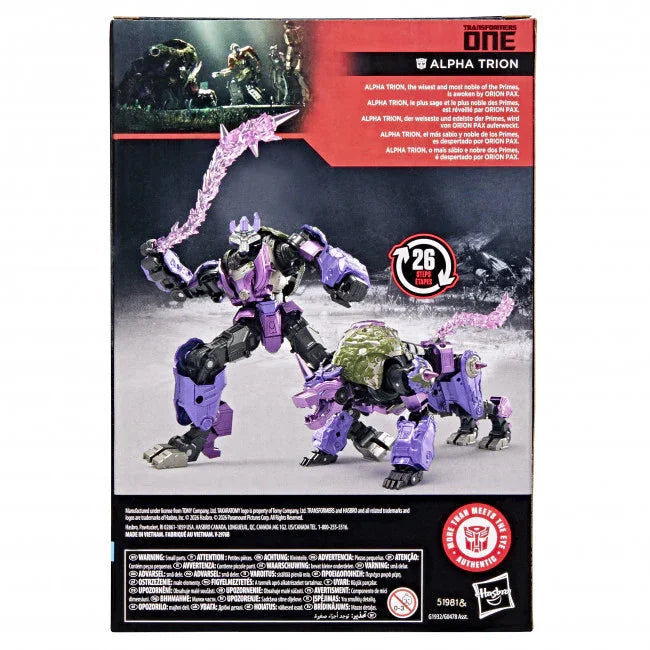 Transformers Studio Series Transformers One Clase Voyager Alpha Trion