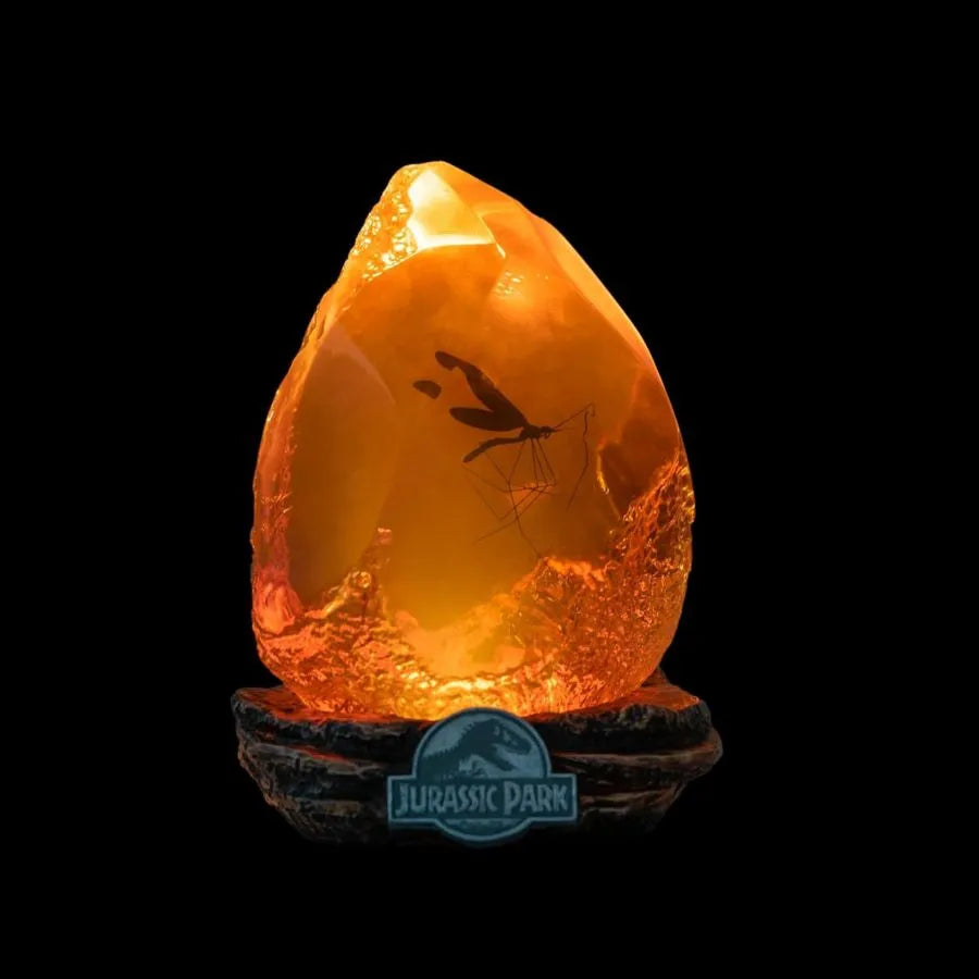 GRULAMP010 Jurassic Park - Amber LED Lamp - Grupoerik - Titan Pop Culture