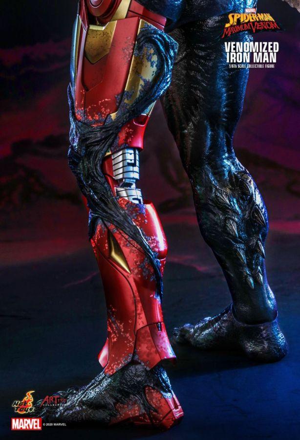 HOTAC04 Spider-Man Maximum Venom - Venomized Iron Man 1:6 Scale 12" Action Figure - Hot Toys - Titan Pop Culture